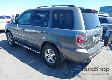 2007 Honda Pilot Ex-L z USA, uszkodzony, nr VIN 5FNYF28727B024312